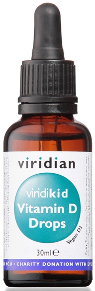 VIRIDIAN VIRIDIKID VITAMIN D3 400UI GOCCE 30ML - Antica Farmacia Ferrari