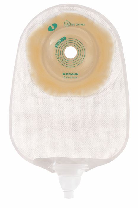 SACCA UROSTOMIA FLEXIMA ACTIVE O'CONVEX TRASPARENTE 15-35 MM 10 PEZZI - Antica Farmacia Ferrari