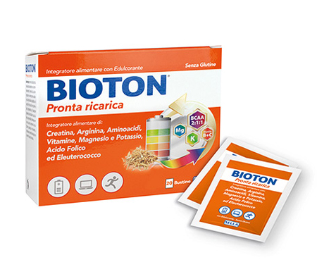 BIOTON PRONTA RICARICA 20 BUSTINE - Antica Farmacia Ferrari