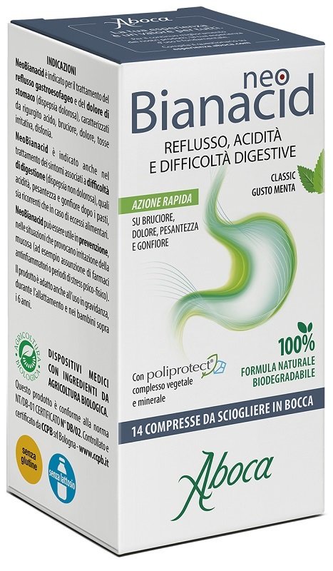 NEOBIANACID 14 COMPRESSE MASTICABILI - Antica Farmacia Ferrari
