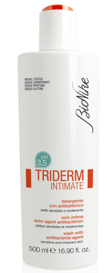 TRIDERM INTIMATE DETERGENTE ANTIBATTERICO 500 ML - Antica Farmacia Ferrari