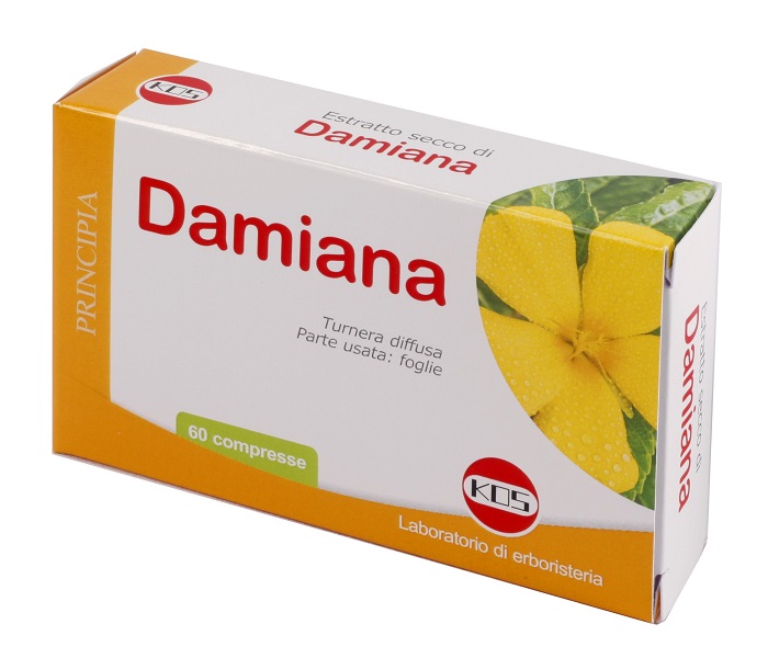 DAMIANA ESTRATTO SECCO 60 COMPRESSE - Antica Farmacia Ferrari