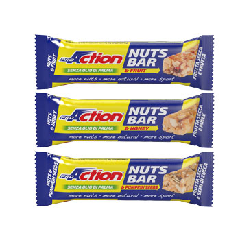 PROACTION NUTS BAR MIELE 30 G - Antica Farmacia Ferrari