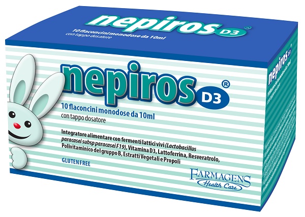 NEPIROS D3 10 FLANCONCINI DA 10 ML - Antica Farmacia Ferrari