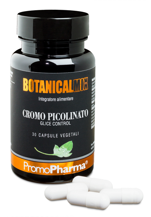 CROMO PICOLINATO GLICE CONTROL BOTANICAL MIX 30 CAPSULE - Antica Farmacia Ferrari