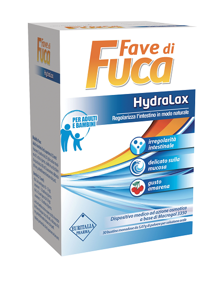 FAVE DI FUCA HYDRALAX 30 BUSTINE MONODOSE - Antica Farmacia Ferrari