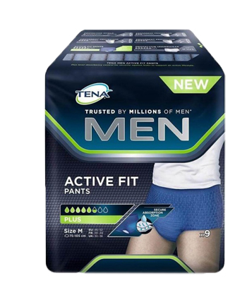 PULL UP UOMO TENA MEN PANTS ACTIVE FIT M 9 PEZZI - Antica Farmacia Ferrari