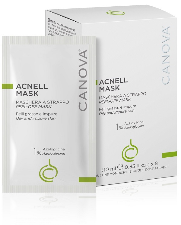 ACNELL MASK CANOVA 8 BUSTE 10 ML - Antica Farmacia Ferrari
