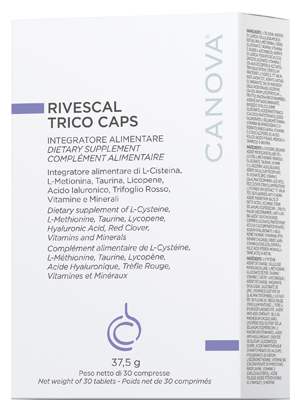 CANOVA RIVESCAL TRICO CPS 30 COMPRESSE NUOVA CONFEZIONE - Antica Farmacia Ferrari