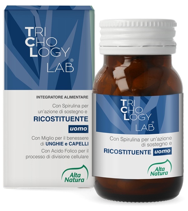 TRICHOLOGY LAB 50 COMPRESSE UOMO ANTICADUTA - Oltrefarma
