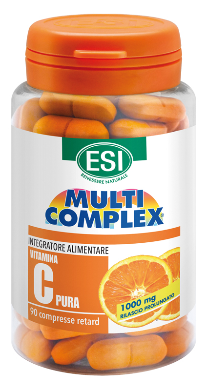 ESI MULTICOMPLEX VITAMINA C PURA 1000 MG RETARD 90 COMPRESSE - Antica Farmacia Ferrari