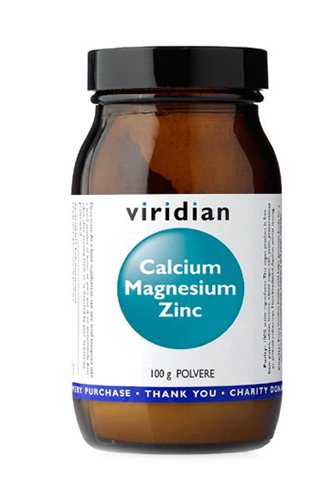 VIRIDIAN CALCIUM MAGNESIUM ZINC 100G POLVERE VIRIDIAN CALCIO MAGNESIO ZINCO - Oltrefarma