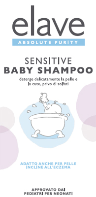 ELAVE BABY SHAMPOO DELICATO SENZA SOLFATI 400 ML - Antica Farmacia Ferrari