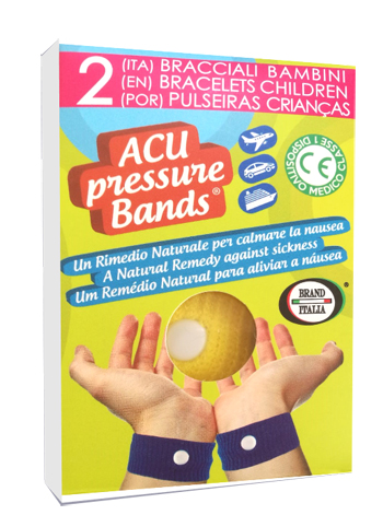 BRACCIALE ACU PRESSURE BAND BAMBINI 2 PEZZI - Antica Farmacia Ferrari