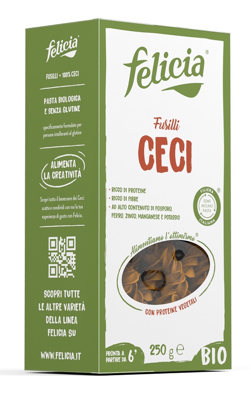 FELICIA BIO FUSILLI CECI 250 G - Antica Farmacia Ferrari