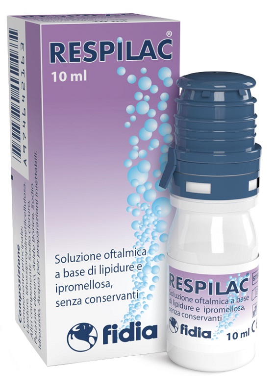 SOLUZIONE OFTALMICA RESPILAC A BASE DI LIPIDURE E IPROMELLOSA 10 ML - Antica Farmacia Ferrari