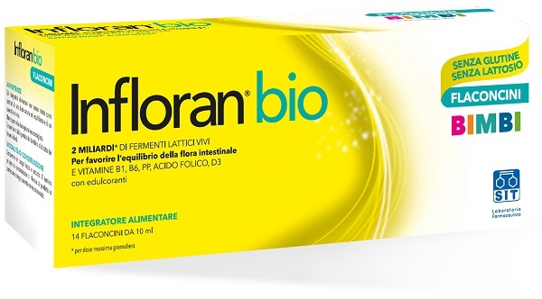 INFLORAN BIO BIMBI 14 FLACONCINI - Antica Farmacia Ferrari