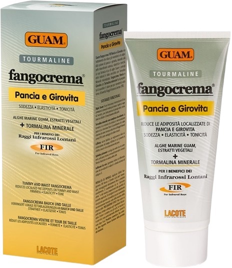 GUAM TOURMALINE FANGOCREMA PANCIA E GIROVITA 150 ML - Antica Farmacia Ferrari