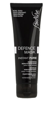 DEFENCE MASK INSTANT PURE MASCHERA NERA PURIFICANTE 75 ML - Antica Farmacia Ferrari