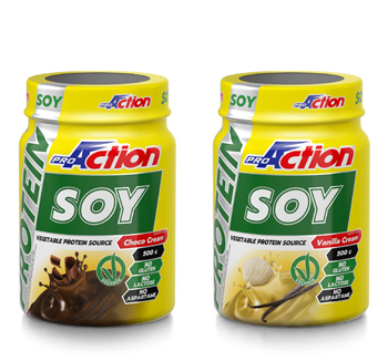 PROACTION SOY PROTEIN CHOCO CREAM 500 G - Antica Farmacia Ferrari