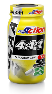 PROACTION BCAA 411 250 COMPRESSE - Antica Farmacia Ferrari