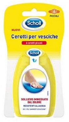 SCHOLL CEROTTI PER VESCICHE PICCOLI 6 PEZZI - Antica Farmacia Ferrari