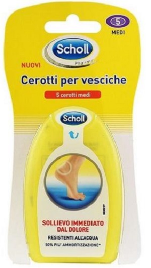 SCHOLL CEROTTI PER VESCICHE MEDIO 5 PEZZI - Antica Farmacia Ferrari
