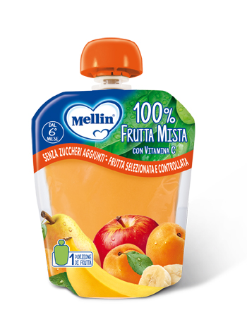 MELLIN POUCH FRUTTA MISTA 90 G - Antica Farmacia Ferrari