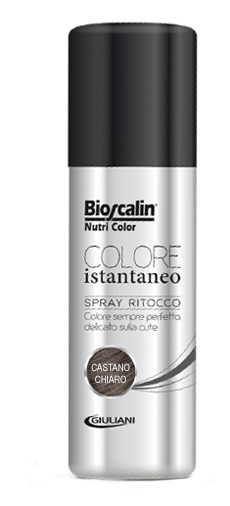 BIOSCALIN NUTRICOLOR COLORE ISTANTANEO CASTANO CHIARO 75 ML - Antica Farmacia Ferrari