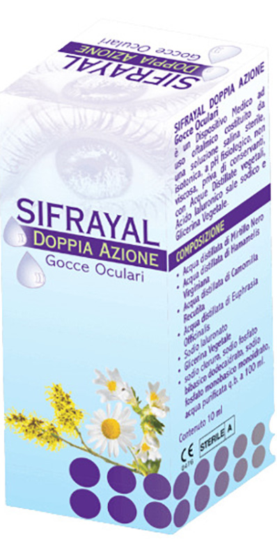 SIFRAYAL DOPPIA AZIONE GOCCE OCULARI 10 ML - Antica Farmacia Ferrari