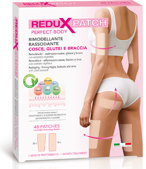 REDUX PATCH PERFECT BODY COSCE GLUTEI BRACCIA 48 PATCH - Antica Farmacia Ferrari