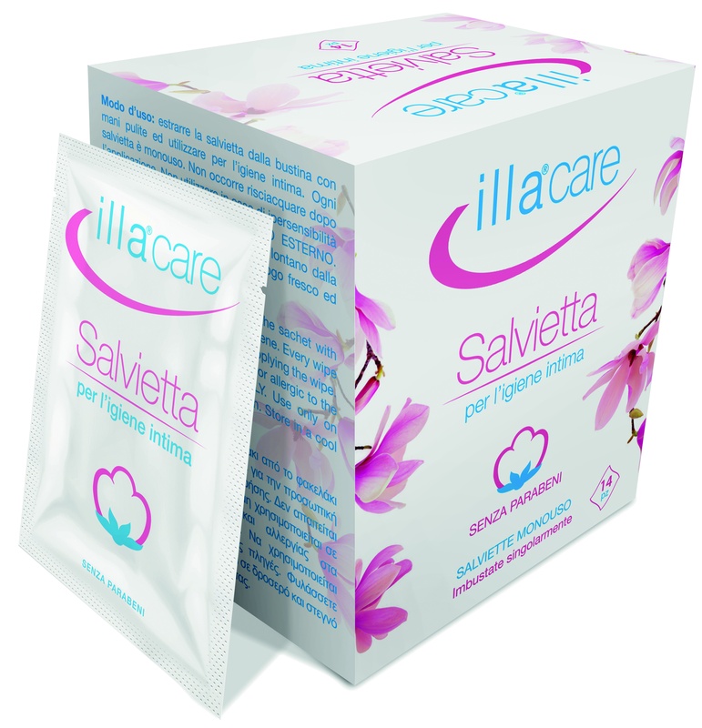 ILLA CARE SALVIETTA INTIMA 14 PEZZI - Antica Farmacia Ferrari