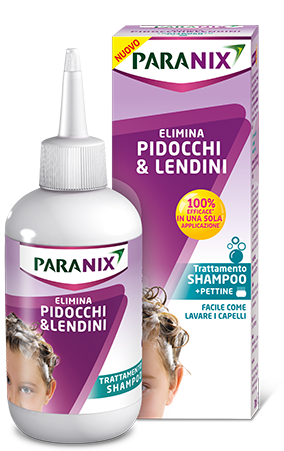 SHAMPOO PARANIX TRATTAMENTO NUOVA FORMULA 200 ML + PETTINE - Antica Farmacia Ferrari
