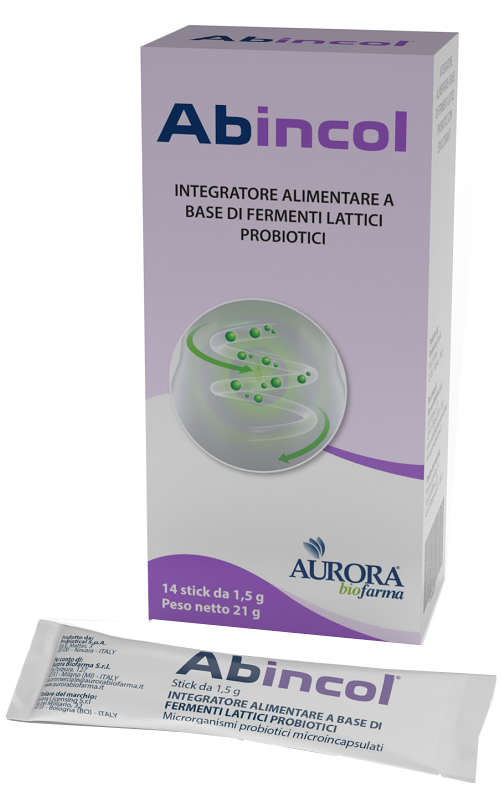 ABINCOL 14 STICK OROSOLUBILI - Antica Farmacia Ferrari