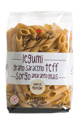 GAROFALO PENNONI PASTA SENZA GLUTINE LEGUMI E CEREALI 400 G - Antica Farmacia Ferrari