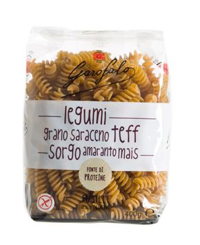 GAROFALO FUSILLI PASTA SENZA GLUTINE LEGUMI E CEREALI 400 G - Antica Farmacia Ferrari