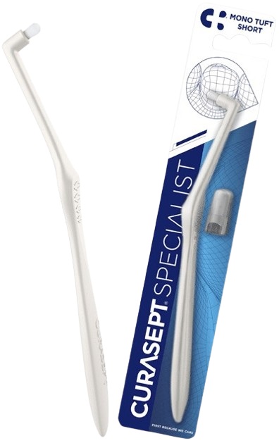 SPAZZOLINO CURASEPT SPECIALIST MONO TUFT SHORT - Antica Farmacia Ferrari