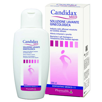 CANDIDAX MED SOLUZIONE LAVANTE GINECOLOGICA 200 ML - Antica Farmacia Ferrari