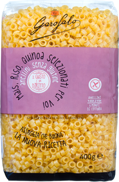 GAROFALO ANELLINI SENZA GLUTINE 400 G - Antica Farmacia Ferrari