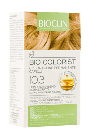 BIOCLIN BIO COLORIST 10,3 BIONDO CHIARISSIMO EXTRA DORATO - Antica Farmacia Ferrari