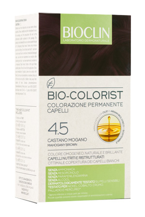 BIOCLIN BIO COLORIST 4,5 CASTANO MOGANO - Antica Farmacia Ferrari