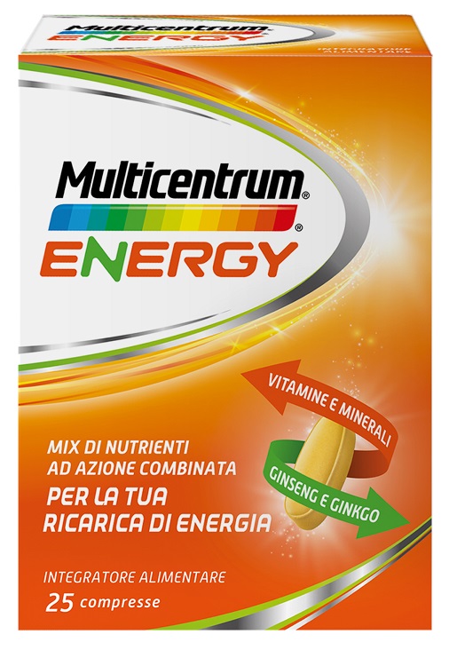 MULTICENTRUM MC ENERGY 25 COMPRESSE - Antica Farmacia Ferrari