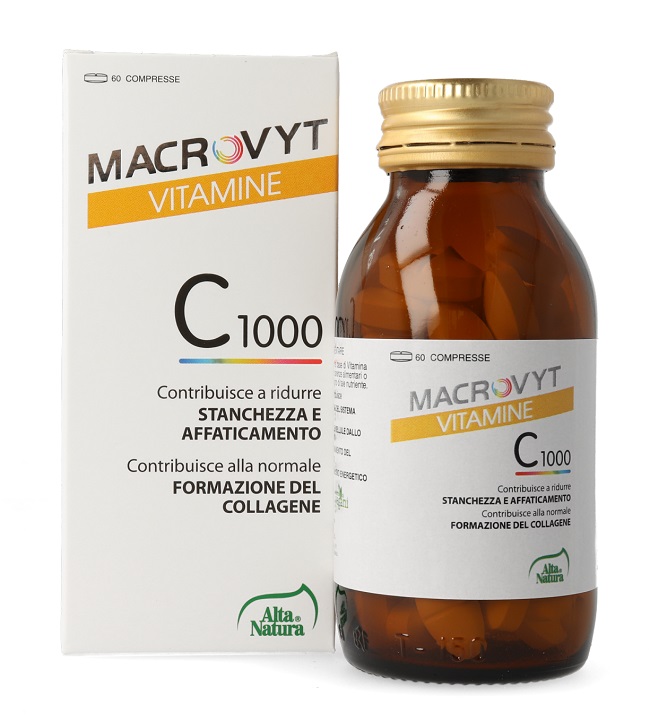 MACROVYT VITAMINA C 1000 FAST & SLOW 30 COMPRESSE - Antica Farmacia Ferrari