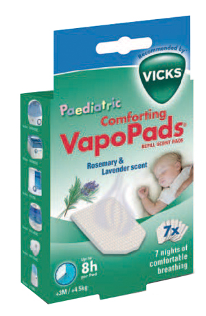 VICKS VAPOPADS ROSEMARY & LAVENDER SCENTE 7 PEZZI - Antica Farmacia Ferrari