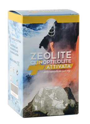ZEOLITE CLINOPTILOLITE ATTIVATA SUPREMA 200 CAPSULE 540 MG 108 G - Antica Farmacia Ferrari