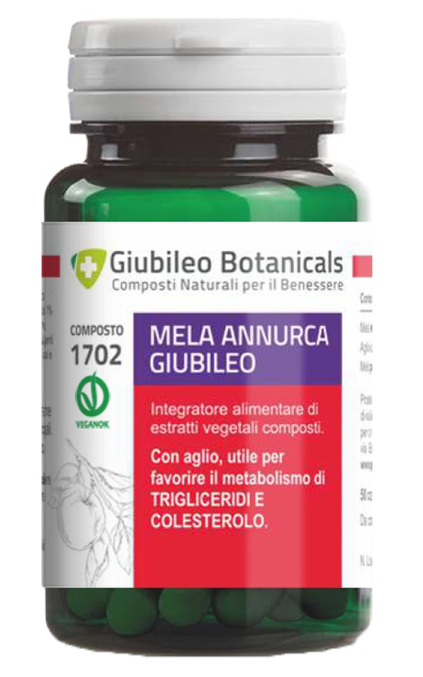 GIUBILEO BOTANICALS MELA ANNURCA 50 CAPSULE - Antica Farmacia Ferrari