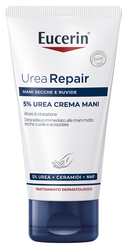 EUCERIN UREAREPAIR CREMA MANI 5% 75 ML - Antica Farmacia Ferrari