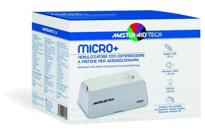 NEBULIZZATORE PISTONE MASTER-AID TECH MICRO+ - Antica Farmacia Ferrari