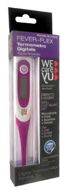 TERMOMETRO DIGITALE FLESSIBILE WECAREYU FEVER FLEX TERM 1 PEZZO - Oltrefarma