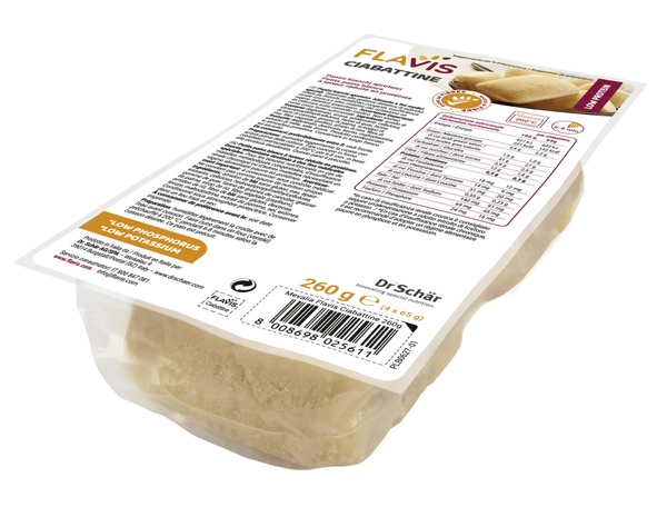MEVALIA FLAVIS CIABATTINE APROTEICHE 260 G - Antica Farmacia Ferrari